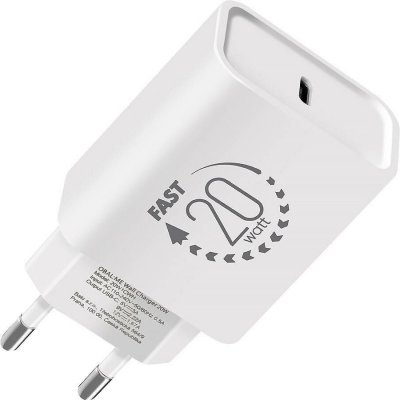 Obal:Me Cestovní USB-C 20W White 20W1CWH – Zboží Mobilmania