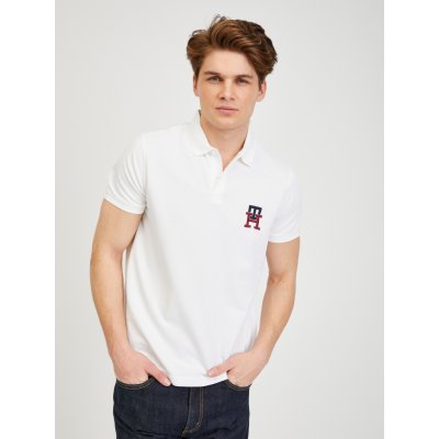 Tommy Hilfiger Polo triko pánské bílá