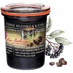 Via Delicia Černé bezinky s kávou a cejlonskou skořicí džem 175g – Zboží Dáma