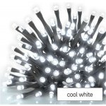 EMOS Standard LED spojovací vánoční řetěz 10 m venkovní i vnitřní studená bílá – Zbozi.Blesk.cz