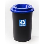 Plafor plastový ECO BIN 50 L modré víko – Zboží Dáma