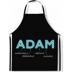 IMPAR Zástěra Mužská jména Neon Adam – Hledejceny.cz