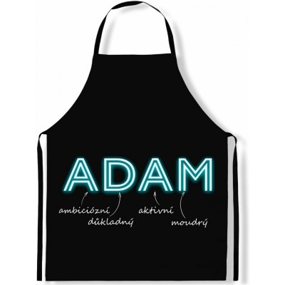 IMPAR Zástěra Mužská jména Neon Adam – Hledejceny.cz