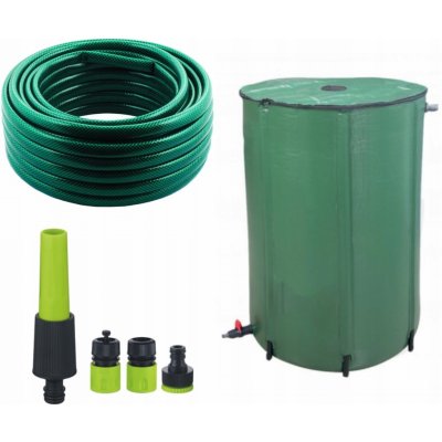 STREND PRO Barel na vodu PVC skládací CRB50, 500 l, sada s víkem a příslušenstvím 2171615 – Zboží Dáma