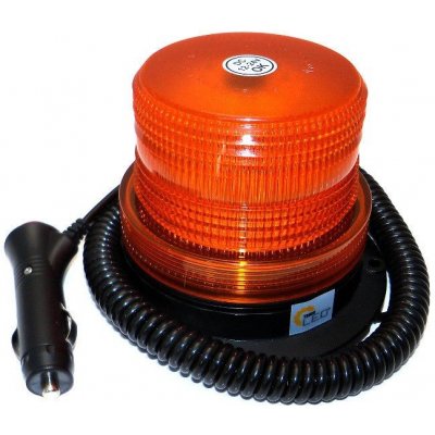 ELTA | Maják magnetický LED oranžový BO, kroucený kabel, IP 56, 12/24 V 100788 – Hledejceny.cz