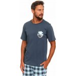 Doctor nap PMB.4416 pánské pyžamo krátké modré – Zboží Dáma