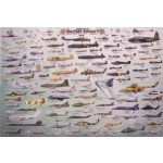 EuroGraphics Vojenská letadla 2000 dílků – Zboží Mobilmania