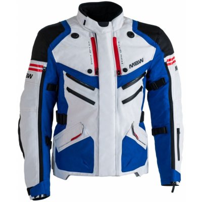 MBW CEDRIC bílo-modro-černo-červená – Sleviste.cz