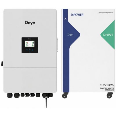 Deye Set 12 kW + baterie 15 kWh DiPower – Zboží Mobilmania