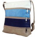 Sun-bags crossbody s pruhy H0438 šedá