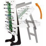 Belfast rozkládací bílý 121x101x79 cm – Zboží Živě