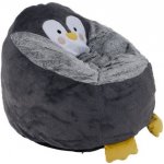 Kondela Sedací pytel tučňák šedá – Zboží Dáma