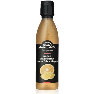 PAN ocet Balsamico creme pomeranč a citron 250 ml – Sleviste.cz