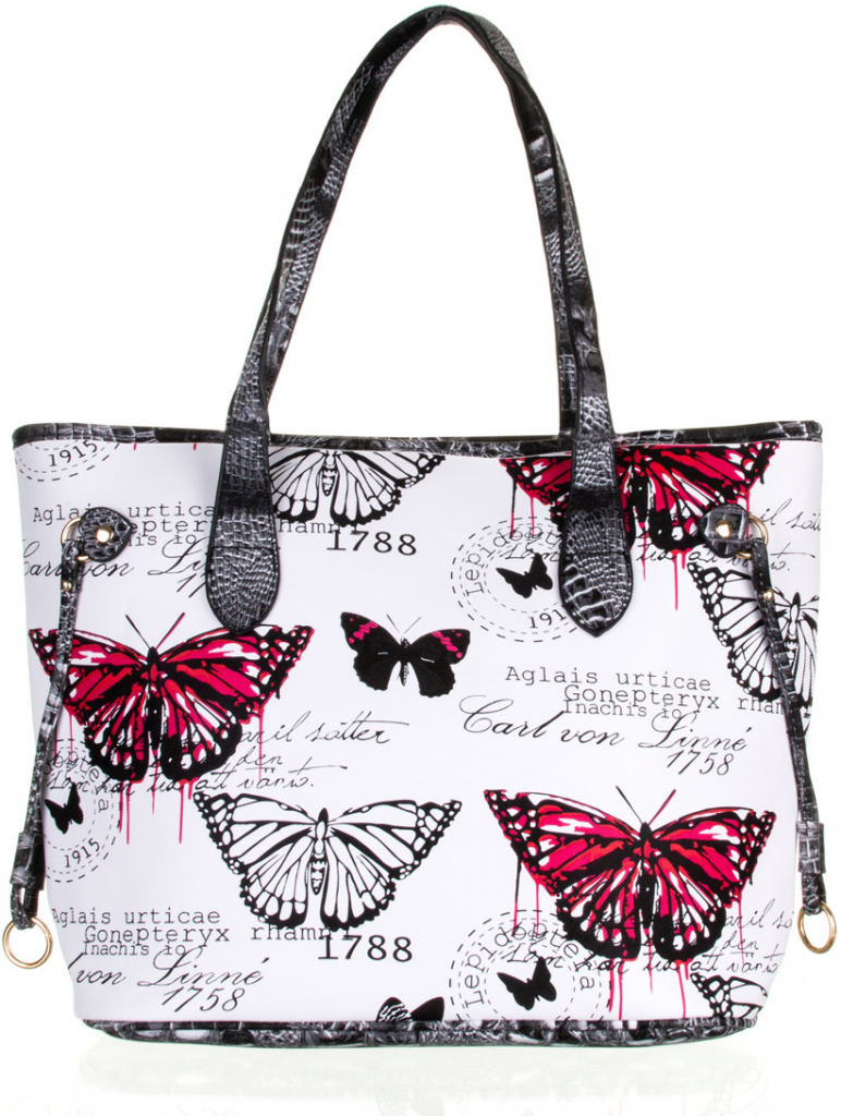 Fashion Icon dámská kabelka velká Vintage Butterfly s motýlky VK0297-03 od  459 Kč - Heureka.cz