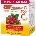 GS Vitamin C500 + šípky 60 tablet – Zboží Mobilmania