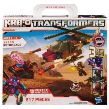 Hasbro KRE-O Transformers Rotor Rage vrtulník