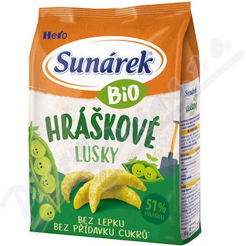 Sunárek Bio hráškové lusky 50 g