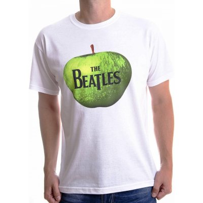 The Beatles tričko Apple White – Zboží Mobilmania