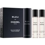 Chanel Bleu de Chanel EDP EDP plnitelný 20 ml + EDP náplň 2 x 20 ml dárková sada – Zbozi.Blesk.cz