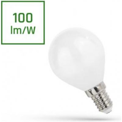 SPECTRUM SPECTRUMLED LED BALL G45 E-14 230V 4W COG Teplá bílá MILKY – Hledejceny.cz