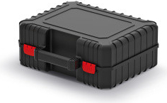 Kistenberg Heavy Box na nářadí s upevňovacími pásky 38,4 x 33,5 x 14,4 cm černý KHV40-S411