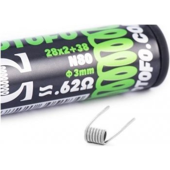 Wotofo Odporový drát hotový Fused Clapton NI80 0,62ohm 10ks