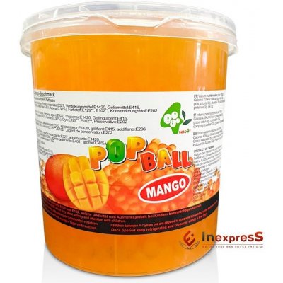BOBOQ Kuličky Mango 3,2kg do Bubble Tea