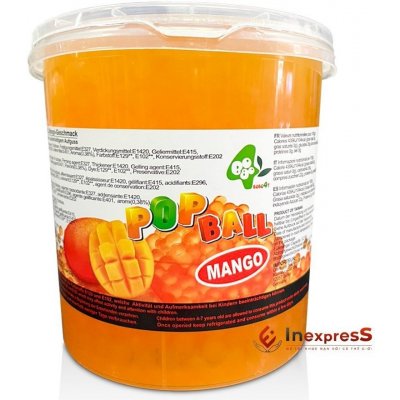 BOBOQ Kuličky Mango 3,2kg do Bubble Tea – Sleviste.cz