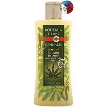 Bohemia Herbs Cannabis vlasový balzám s konopným olejem 250 ml