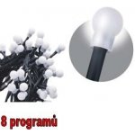 Emos ZY2027 80 LED řetěz kuličky 8m IP44 studená bílá programy – Hledejceny.cz