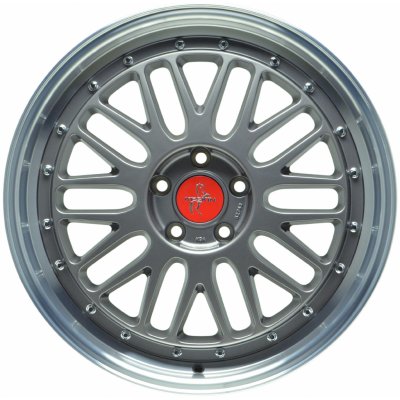 Keskin KT22 8x18 5x108 ET45 titan grey lip polished