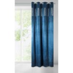 HOTOVÝ ZÁVĚS GALA 140X250 CM MODRÁ NÁMOŘNÍCKA – Sleviste.cz