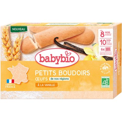BABYBIO Vanilkové piškoty 120 g – Zboží Dáma