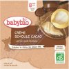 Dětský dezert a pudink BABYBIO kravské mléko-krupice-kakao 8m+ 4x85g