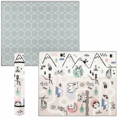 Nukido NK 342 Pěnová rolovací edukační podložka béžová – Zboží Dáma