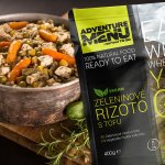 Adventure Menu Zeleninové rizoto s tofu 400 g – Zboží Dáma