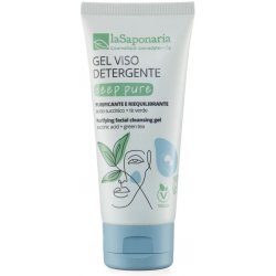 laSaponaria Deep Pure BIO Čisticí gel na obličej 100 ml