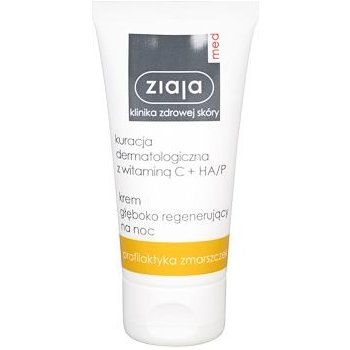 Ziaja Med Deeply Regenerating regenerační noční krém s vitamínem c 50 ml