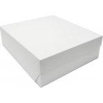 Dortová krabice bílo-šedá 22 × 22 × 10 cm – Sleviste.cz