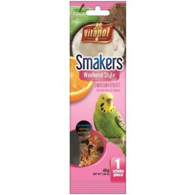 Vitapol Smakers tyčinky pro andulky ovocné 45 g – Hledejceny.cz