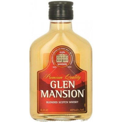 Glen Mansion 40% 0,2 l (holá láhev) – Hledejceny.cz