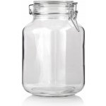 Vetro-Plus zavařovací sklenice s patentním uzávěrem 2000ml – Zboží Dáma