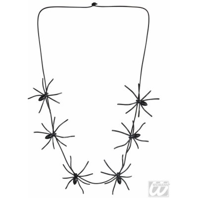 Čarodějnický náhrdelník s pavouky – Zboží Mobilmania