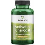 Swanson Activated Charcoal 260 mg 120 kapslí – Hledejceny.cz