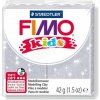 Modelovací hmota Fimo termosetová plastová hmota Dětská třpytivá bílá 42g