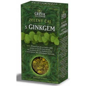 Grešík Zelený čaj s ginkgem syp. 70 g