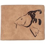 Giants Fishing Peněženka Hnědá Hlava Kapra Brown Wallet Carp Head – Hledejceny.cz