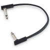 RockBoard Flat Patch Cable Black 20 cm