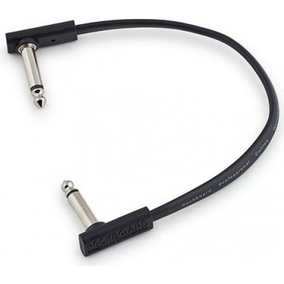 RockBoard Flat Patch Cable Black 20 cm