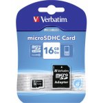 Verbatim MicroSDHC 16 GB 44082 – Sleviste.cz